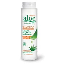 Aloe Treasures Vyživující šampon s aloe vera pro normální a mastné vlasy (250 ml)